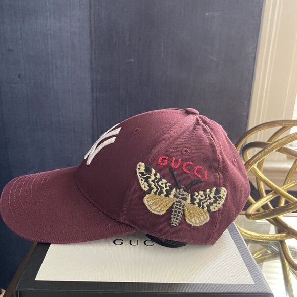 Gucci New York Yankees Baseball Cap Hat - Picture 2 of 3